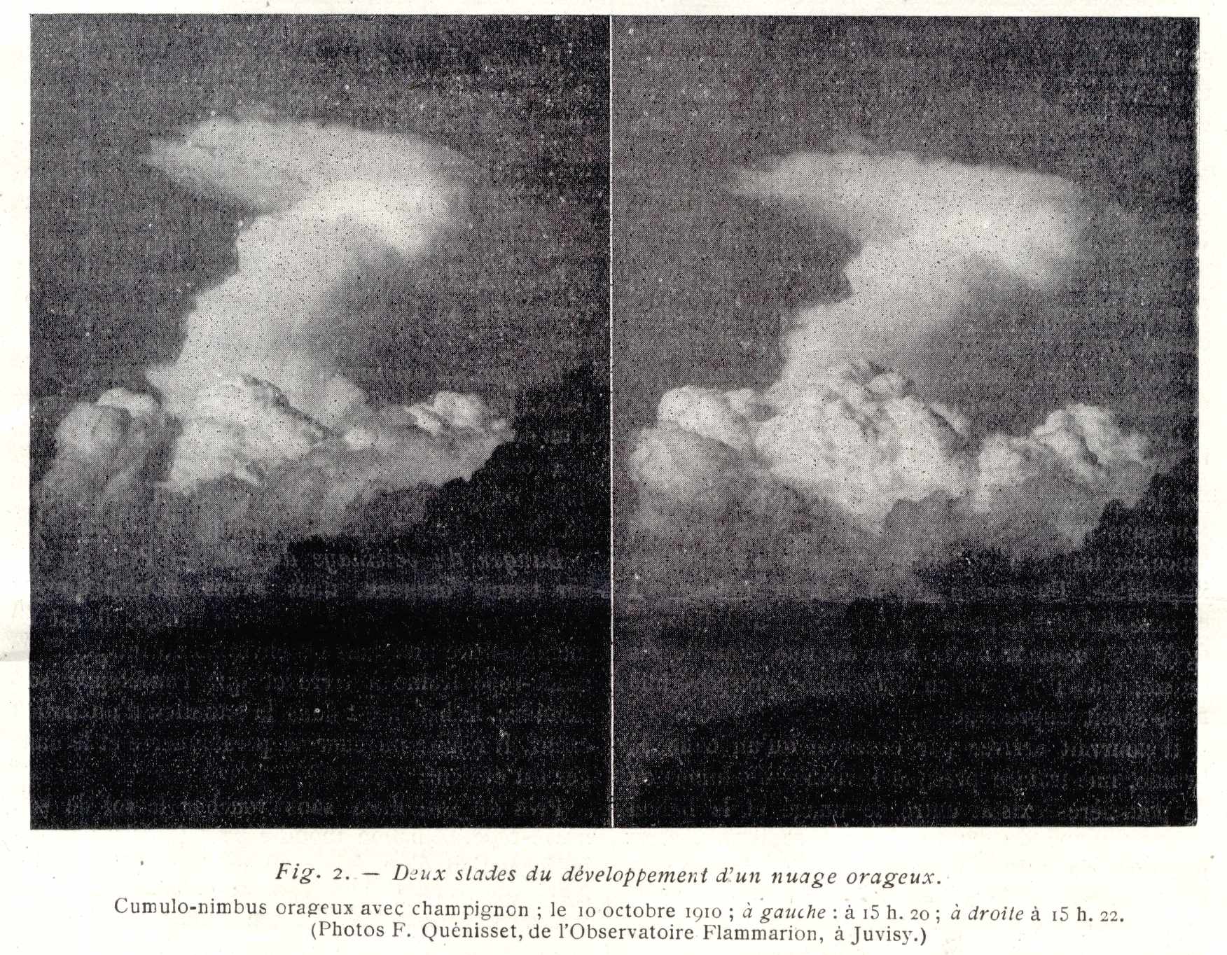 Météorologie élémentaire - Les nuages vus d'avion