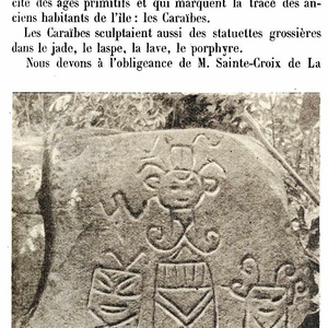 Les dieux Lares - petit article publié dans La Nature N°1411 du 9 juin 1900
